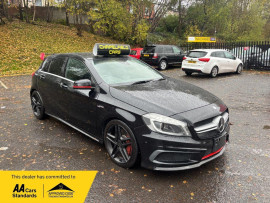 
                                                                                        Voiture
                                                                                         Mercedes-Benz A Class AMG A 45 4MATIC PREMIUM MOT 11/26 AUTO 63K PSH ULEZ 2.0 5dr