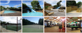 
                                                                                        Vente
                                                                                         Mobil-home + emplacement Camping la landes Mimizan