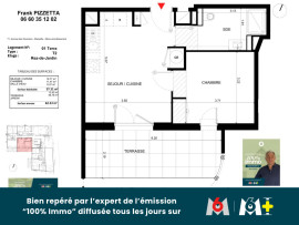 
                                                                                        Vente
                                                                                         Neuf T2 Jardin Gge - Marseille 8e Vieille Chapelle