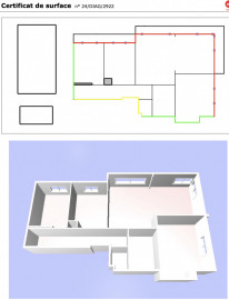 Vente
Nice Cimiez - 3/4 pièces d'angle en étage élevé à rénover