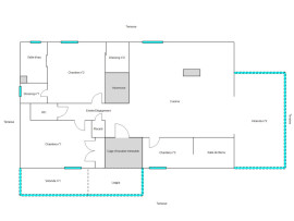 
                                                                                        Vente
                                                                                         Nice Cimiez - Toit terrasse 3/ 4 pièces de 110 m2