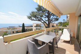 Vente
Nice Fabron 2 Pieces standing VUE MER Panoramique au calme avec piscine