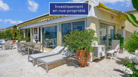 
                                                                                        Vente
                                                                                         NUE-PROPRIETE- DERNIER ETAGE - 83 M² DE TERRASSES, AVEC 38% DE DECOTE.
