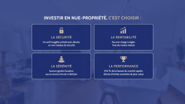 
                                                                                        Vente
                                                                                         Nue-Propriété, Dernier étage, Quartier recherché, 42% de décote