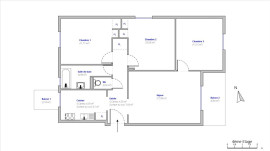 
                                                                                        Vente
                                                                                         Parc Impérial Nice 4 pièces VUE MER panoramique a vendre