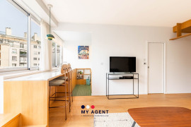 
                                                                                        Vente
                                                                                         Passy – Studio d’exception rénové avec balcon