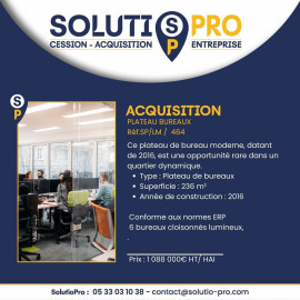 
                                                                                        Vente
                                                                                         Bureaux Bordeaux Ravezies