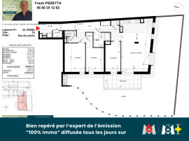 
                                                                                        Vente
                                                                                         Programme neuf - T4 jardin - Garage - Marseille 8e