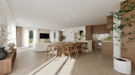 
                                                                                        Vente
                                                                                         Rare - 4 pièces en rez de jardin surélevé dans future résidence neuve à Cimiez