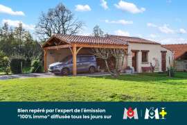 
                                                                                        Vente
                                                                                         Résidence principale + locatif - Pierre, poutres à 20mn de l'océan