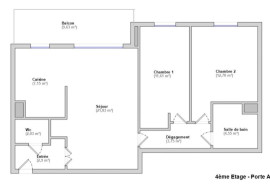 
                                                                                        Vente
                                                                                         Rueil Malmaison - Appartement 3 pièces avec balcon