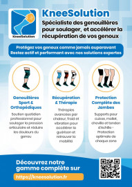 
                                                                                        Sports
                                                                                         🦵 Solution Innovante pour vos problèmes de Genoux
