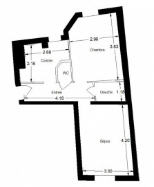 Vente
Souchal - Appartement 2 pièces