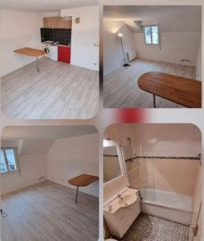 
                                                                                        Location
                                                                                         Studio 27m² au cœur de Poissy refait à neuf