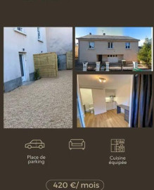 
                                                                                        Location
                                                                                         Studio avec extérieur privatif Chemin des Chalets