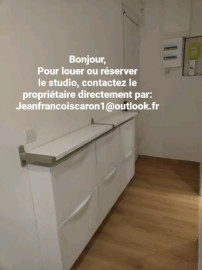 
                                                                                        Location
                                                                                         Studio lumineux de 24m² situé au 1er étage