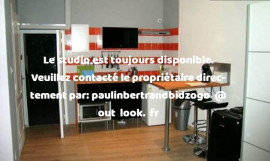 
                                                                                        Location
                                                                                         Studio meublé - 22 m² - 1er étage avec ascenseur