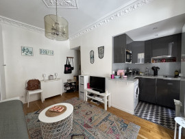 
                                                                                        Vente
                                                                                         Studio meublé clé en main · 18 m² · Paris 14e