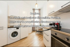 
                                                                                        Location
                                                                                         Studio meublé de 24m2