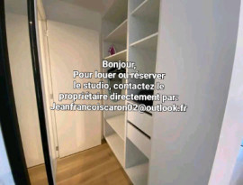 
                                                                                        Location
                                                                                         Studio meublé disponible à Paris 15ème