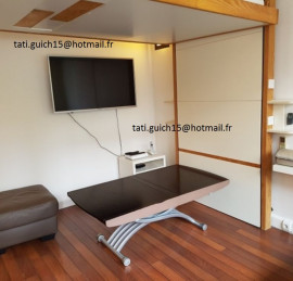 
                                                                                        Location
                                                                                         Studio meublé tout confort meublé 1 pièce  27 m²