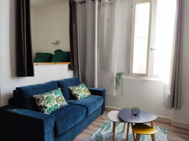 
                                                                                        Location
                                                                                         Studio T1 meublé 30 m2 proche plage des catalans