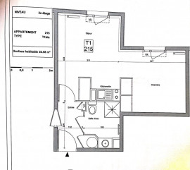 
                                                                                        Vente
                                                                                         Super prix au m2 pour ce grand studio