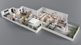 
                                                                                        Vente
                                                                                         Superbe T4 neuf de 117,92 m² avec grande terrasse