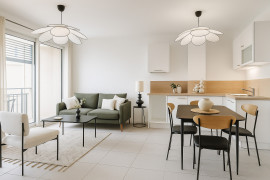 Vente
T2 contemporain dans un cadre paisible à Neuville-sur-Saône, éligible PTZ et frais de notaire réduits