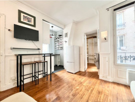 
                                                                                        Location
                                                                                         T2 meublé et lumineux – Paris 20ᵉ