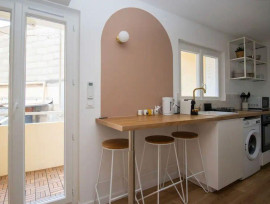 
                                                                                        Location
                                                                                         T2 terrasse meublé CC bail mobilité