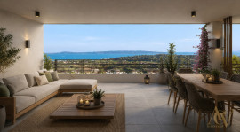 
                                                                                        Vente
                                                                                         T3 d'exception vue mer belle terrasse Bormes Les Mimosas