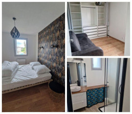 
                                                                                        Location
                                                                                         T3 Meublé 60m² avec Terrasse  Tout équipé