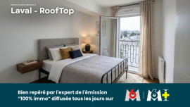 
                                                                                        Vente
                                                                                         T5 ROOFTOP NEUF 132 m² + TERRASSES XXL – LAVAL CENTRE