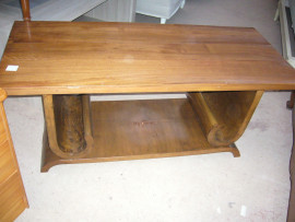 
                                                                        Meuble
                                                                         Table basse en bois, promotion