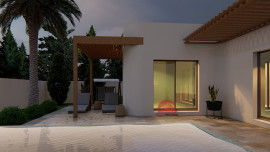 
                                                                                        Vente
                                                                                         UN PROJET SUR PLAN D UNE VILLA A HOUMT SOUK DJERBA