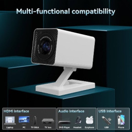 
                                                                                        TV
                                                                                         Vidéoprojecteur 4K Bluetooth portable HD