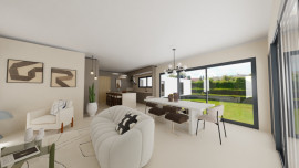 
                                                                                        Vente
                                                                                         VILLA 140M2 + TERRAIN 421M2 3 FACES