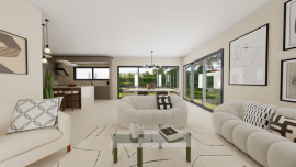 
                                                                                        Vente
                                                                                         VILLA 140M2 + TERRAIN 421M2 3 FACES