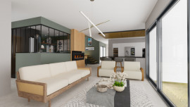 Vente
VILLA 140M2 + TERRAIN 639M2 4 FACES