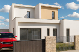 
                                                                                        Vente
                                                                                         VILLA CONTEMPORAINE 130M2 + TERRAIN 4 FACES 529M2