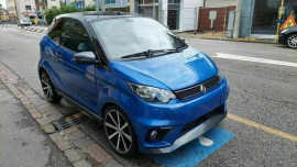 
                                                                                        Voiture
                                                                                         VOITURE SANS PERMIS  AIXAM COUPE GTI BLEU