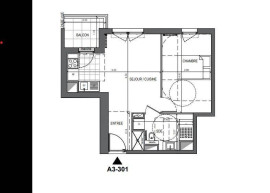 
                                                                                        Location
                                                                                         2 pièces 41 m² neuf et lumineux à Bois-Colombes