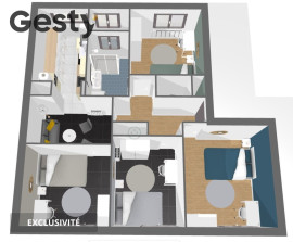 
                                                                                        Colocation
                                                                                         3 chambres dans coloc, métro Rennes Cleunay