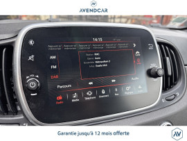 
                                                                                        Voiture
                                                                                         500 CABRIOLET 595 1.4 T-JET 180 COMPETIZIONE