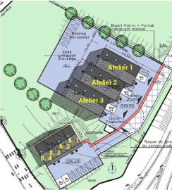 
                                                                                        Location
                                                                                         À louer – 4 Bureaux de 50 m² dans un Hôtel d'Entreprises de la Zone d'Activités Quercypôle à Cambes