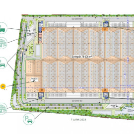 
                                                                                        Location
                                                                                         À louer – Entrepôts Logistiques divisibles à partir de 24 000 m² à Auneau-Bleury-Saint-Symphorien –