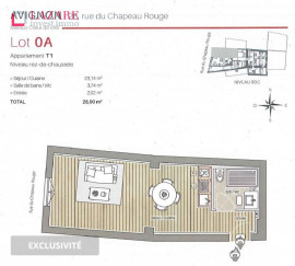 Location
A LOUER T1 refait à neuf