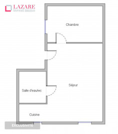 Location
A LOUER T2 meublé au calme