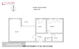 
                                                                                        Location
                                                                                         A LOUER T2 Meublé avec parking